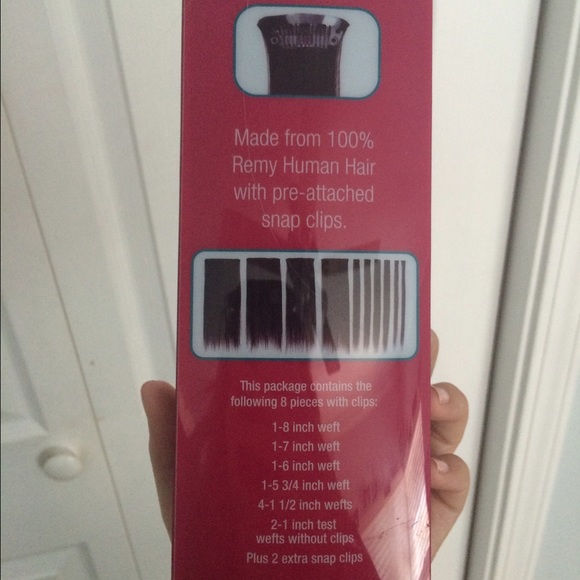 Brand new blonde hair extensions (no trades) - Picture 2 of 4