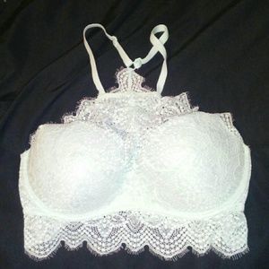 Victoria's Secret Pink Eyelash Lace Bralette