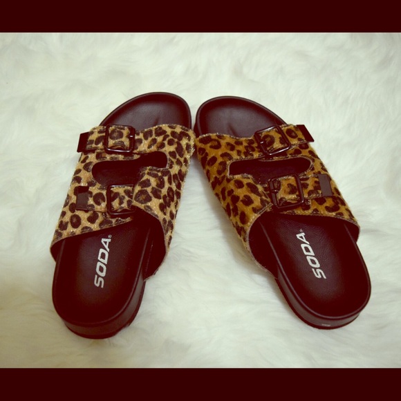 Birkenstock Shoes - RARE Leopard sandals from TOBI