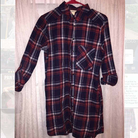 Flannel Dress