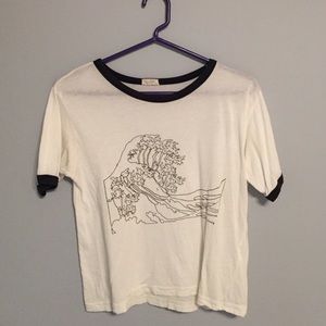 Brandy Melville Wave Shirt
