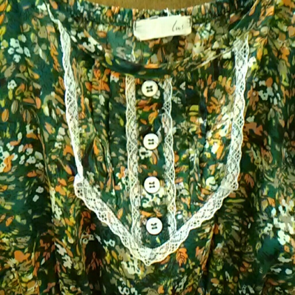 Silky Lush romantic dress small