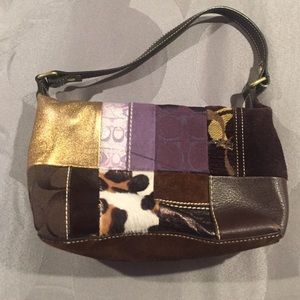 Multi print coach bag