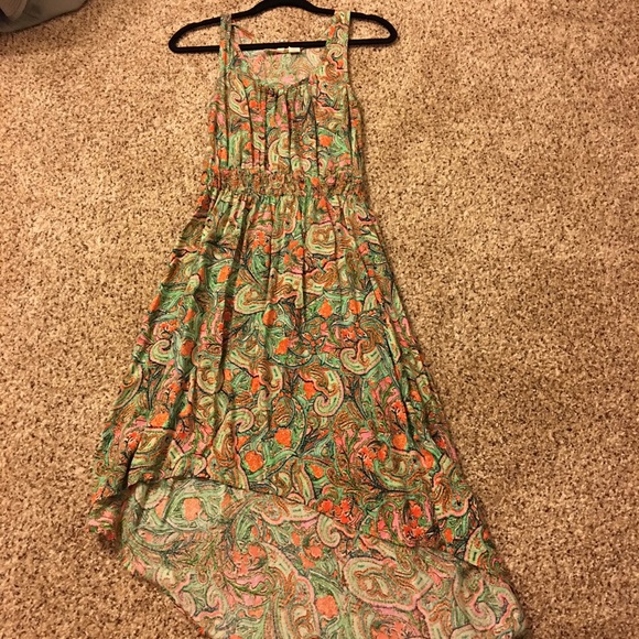 Bright High-low Dress