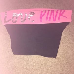 VS Pink Yoga Shorts
