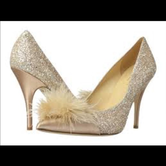 Kate Spade LILO Glitter Heels
