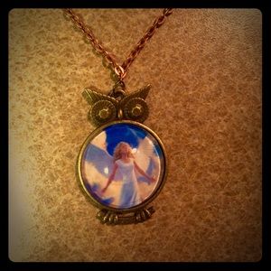 Angel Owl Necklace