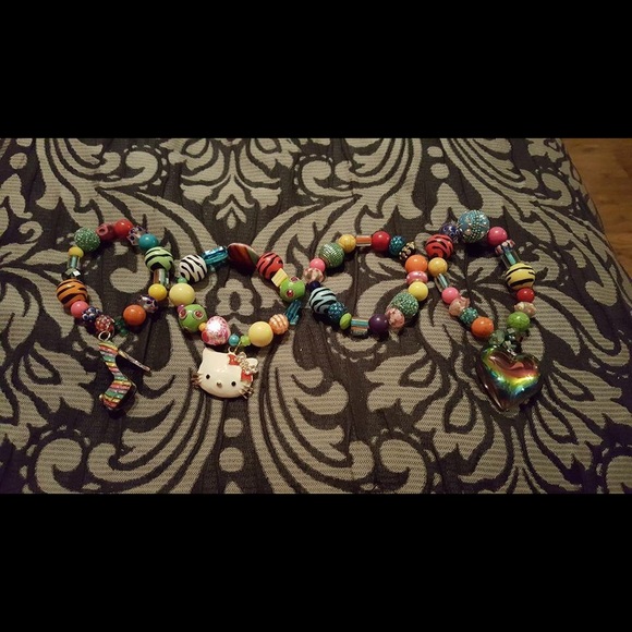 Multicolored bracelets