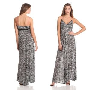 eight sixty Maxi Dress, Cream/Black, XS