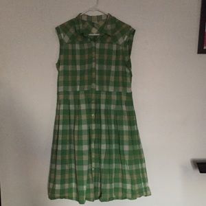 Plaid dress