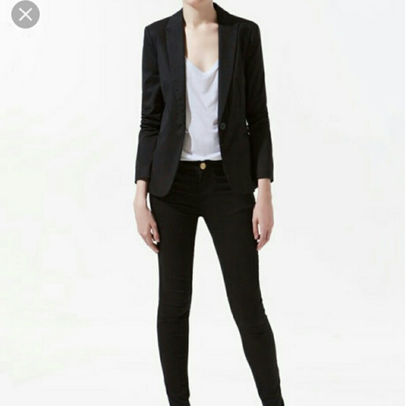 Zara black blazer