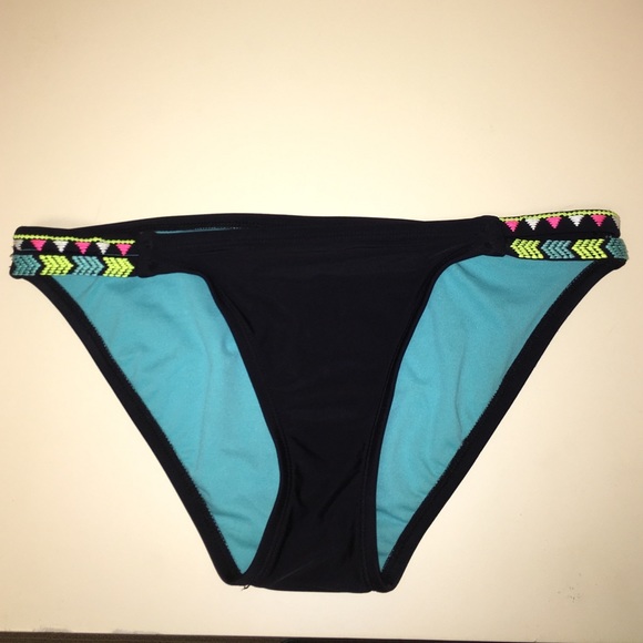 black bathing suit bottoms