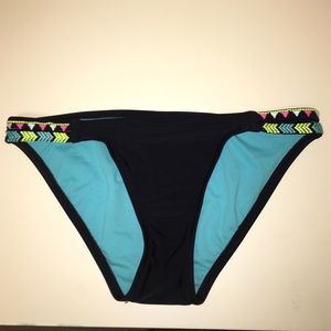 black bathing suit bottoms