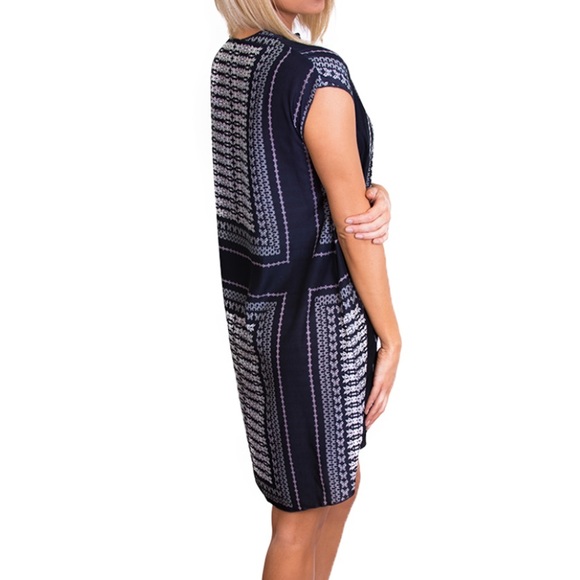 Print Flowy Dress - Picture 3 of 4