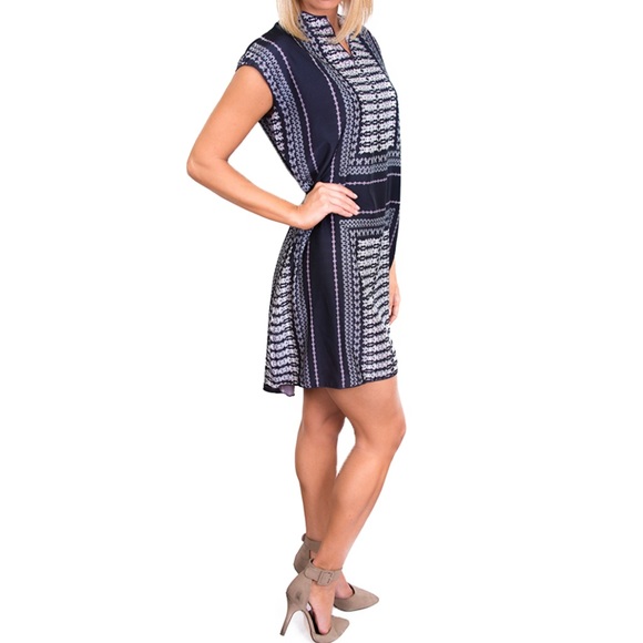 Print Flowy Dress - Picture 4 of 4