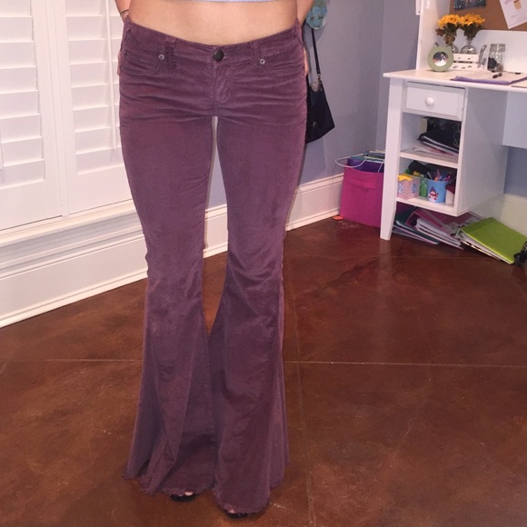 Free People Bellbottom Corduroys