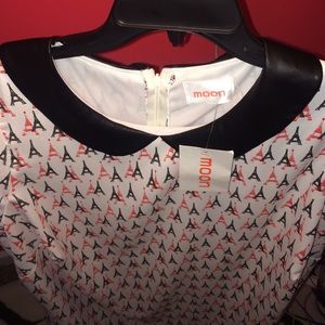 Eiffel Tower inspired Boutique Top