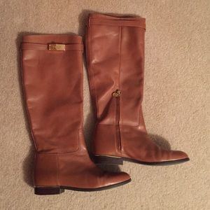 C Wonder tan riding boots