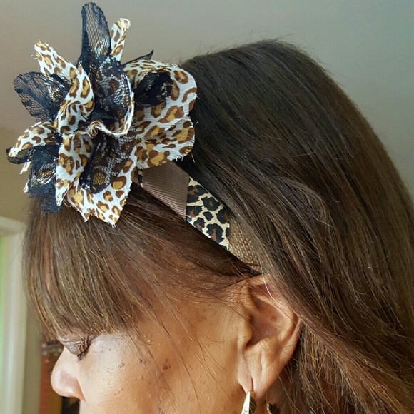 One-of-a-kind fashion headband.