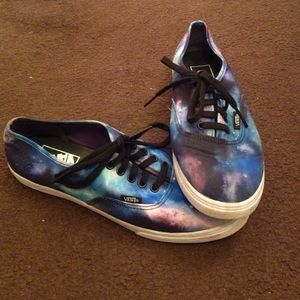 Cosmic Galaxy Authentic Lo Pro Vans