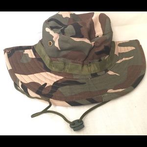 Camouflage Bucket Hat.