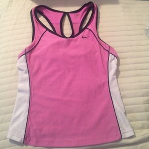 Nike Workout Top (M) Pink