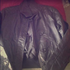 Leather jacket