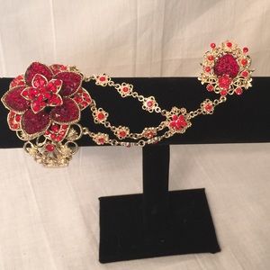 Bracelet and Ring Connected