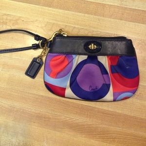 Small Coach Wristlet