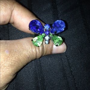 Coach butterfly ring size 8