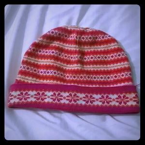 Pink and Orange Beanie