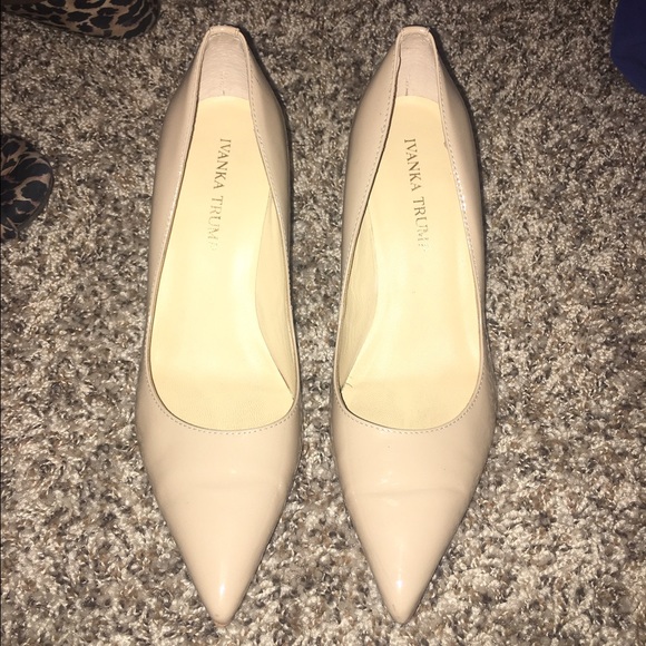 Nude Ivanka Trump heels