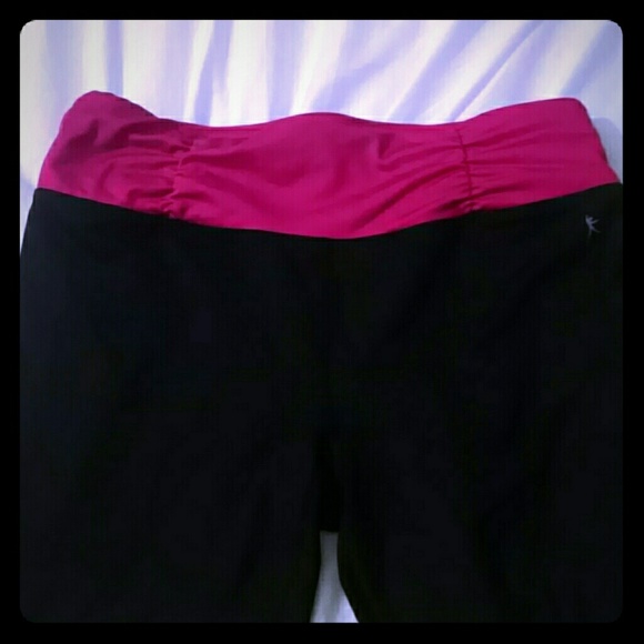 Black and Pink Short Sweats