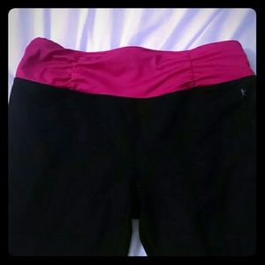 Black and Pink Short Sweats