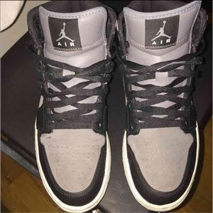 Air jordan 1 phat cool grey/black-white