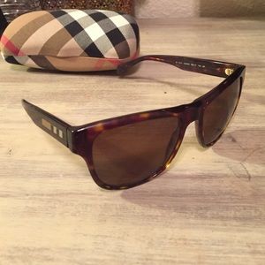 Burberry tortoise sunglasses