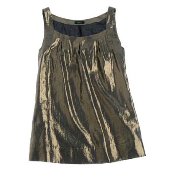 J. Crew Whisper Lame Tank