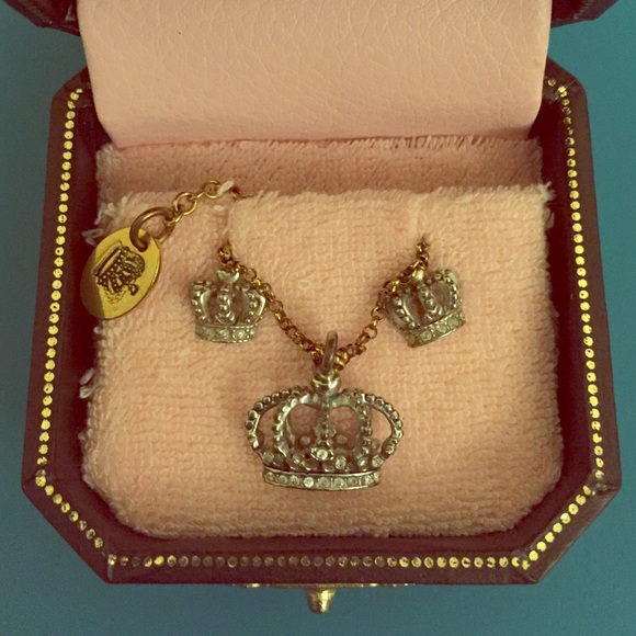 Juicy crown eating necklace set - Picture 1 of 3