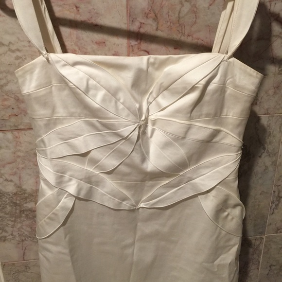 Vintage Gianni Versace White bodycon Dress