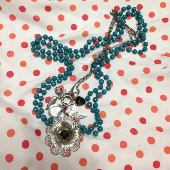 Two long amazing Charlotte Russe necklaces
