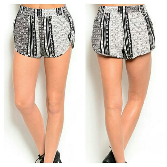 Pants - High Waisted Shorts