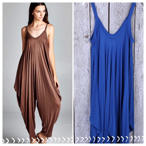 SLEEVELESS HAREM ROMPERS! - Picture 2 of 3