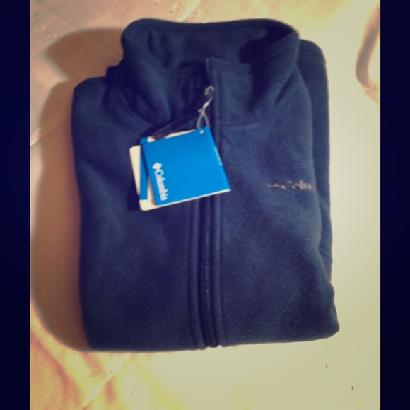 Men's Fleece Vest. Navy Blue