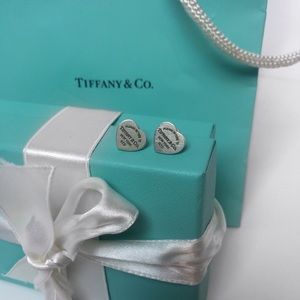 Tiffany & Co Mini Heart Earrings