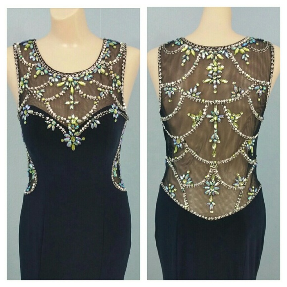 NWT Midnight Blue Formal Dress Size 8