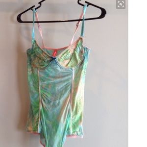 Cosmopolitan Bodysuit Atlantic Watercolor Mermaid.