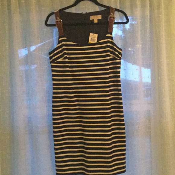 Michael kors  stripped dress