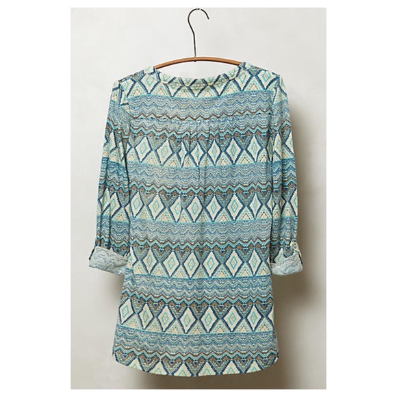 🚫SOLD🚫Anthropologie Octillo Top - Picture 2 of 3