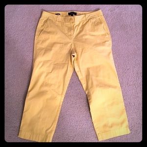 Yellow capris
