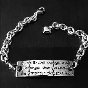 Inspirational bracelet